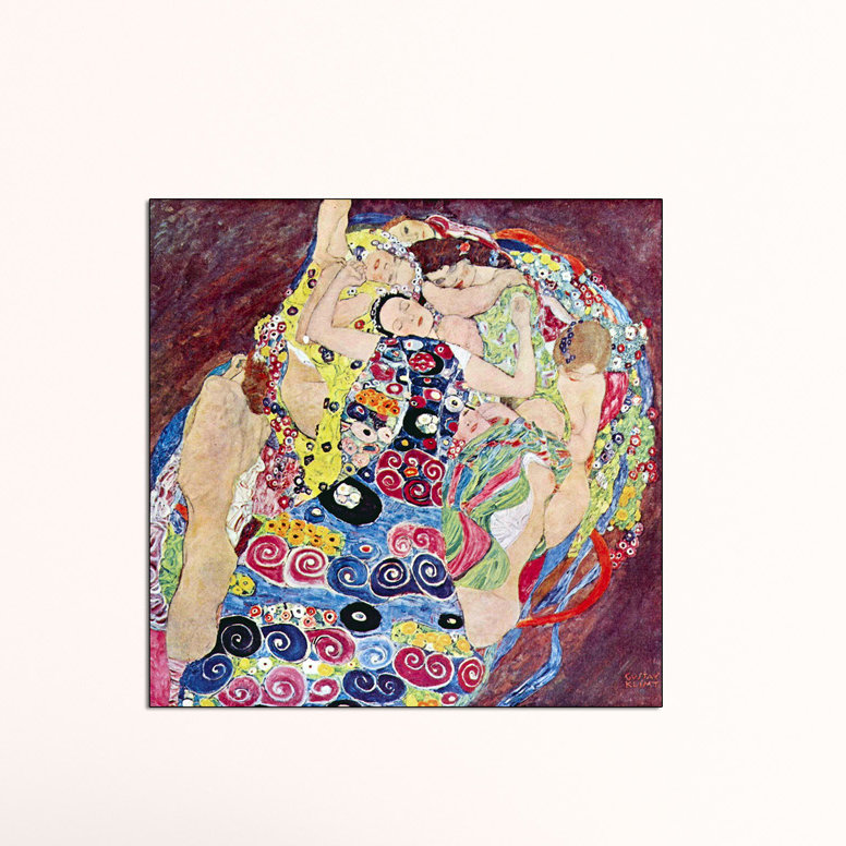Gustav Klimt - Wrapped Canvas Painting, 70cm H x 70cm W x 1.8cm D