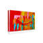 Art mural sur toile tendue «Howie Green», art abstrait 12 po pour le salon, la chambre à coucher ou le bureau - 22 x 32