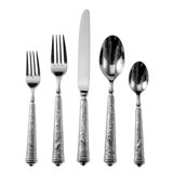 Birds Of Paradise 5 - Piece Stainless Steel Flatware Set - Service for 1