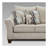 Platinum Fabric Pillowback Sofa