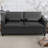 Rosely 77.9" Queen Vegan Leather Sleeper Sofa-1689216628