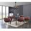 Velvet Upholstered Dining Chair | Arm Chair | Metal Legs-70052644