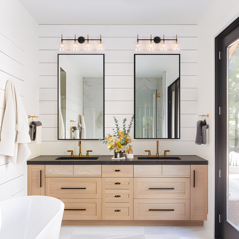 Daizjah 4 - Light Dimmable Vanity Light, Brass