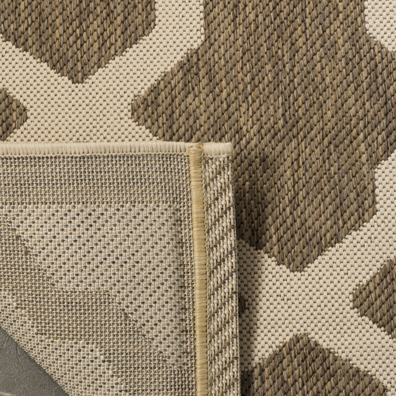 Herefordshire Performance Geometric Indoor/Outdoor Area Rug, Rectangle 2'7" x 5'