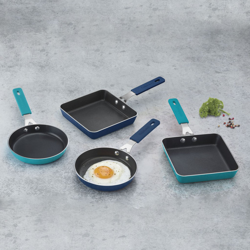 Mini Square Fry Pan, Blue