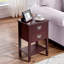 Ensemble de cadre de lit et de table de chevet Miramontes-1360183803-1360183680
