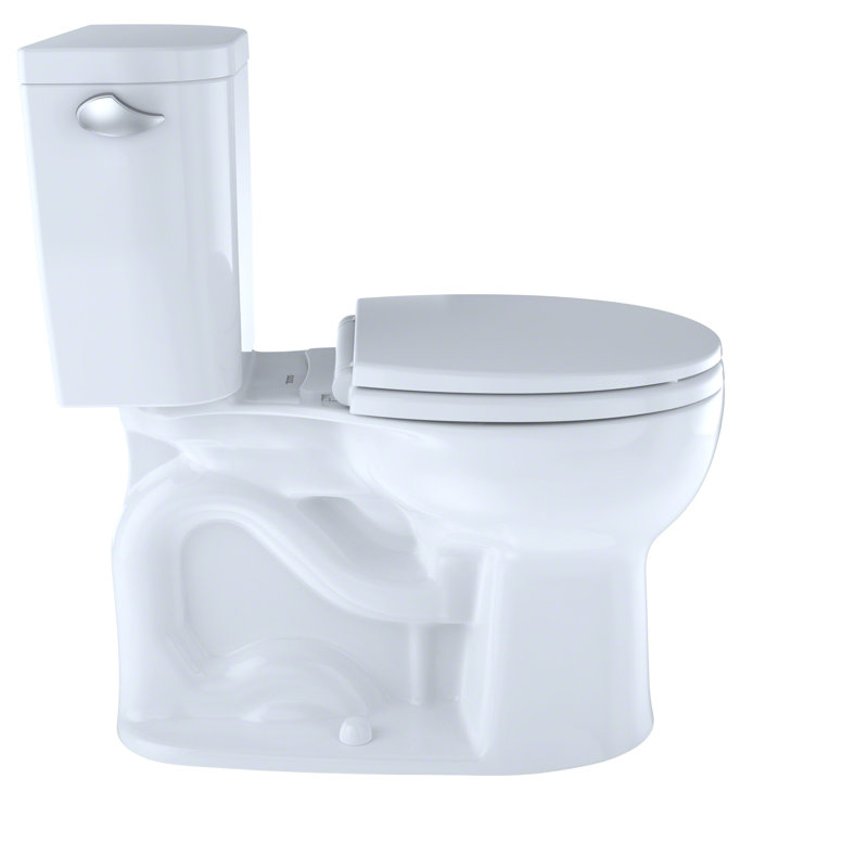 Toilette ronde deux pièces Entrada 1,28 GPF (économe en eau) (siège inclus)