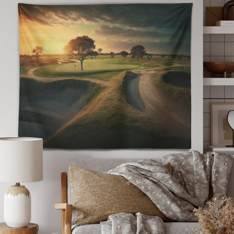 Polyester Tapestry, 32" H x 39" W