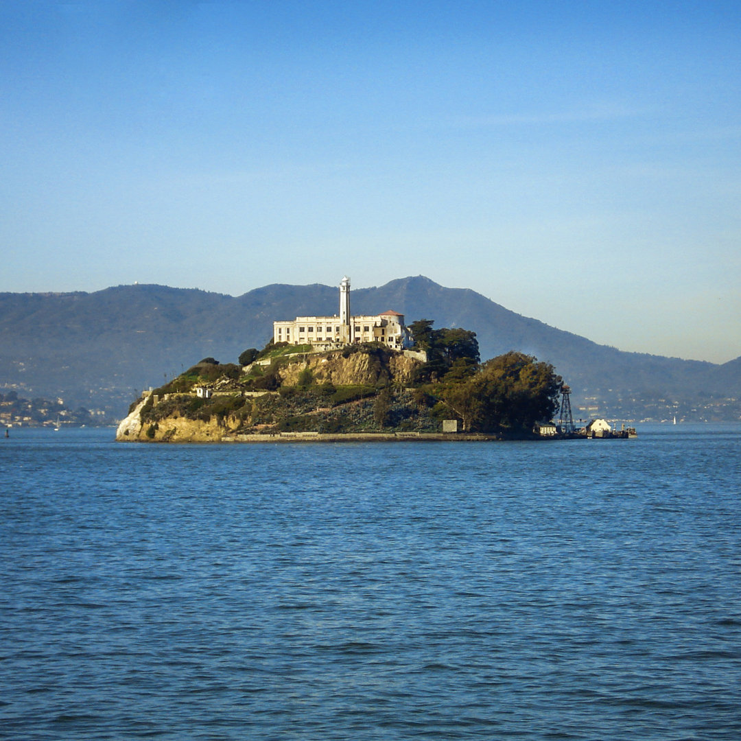 Alcatraz Island von GoodLifeStudio - Kunstdrucke auf Leinwand ohne Rahmen