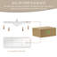 Meuble-lavabo flottant avec lavabo-833439991