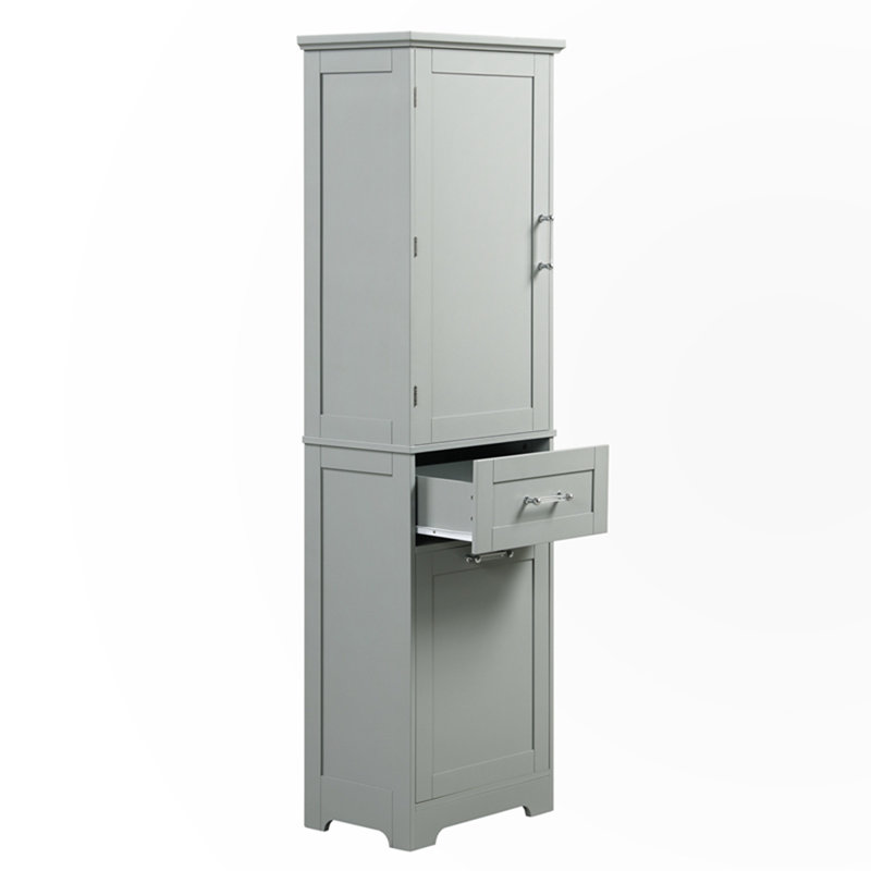 Medra Bathroom Cabinet, Gray