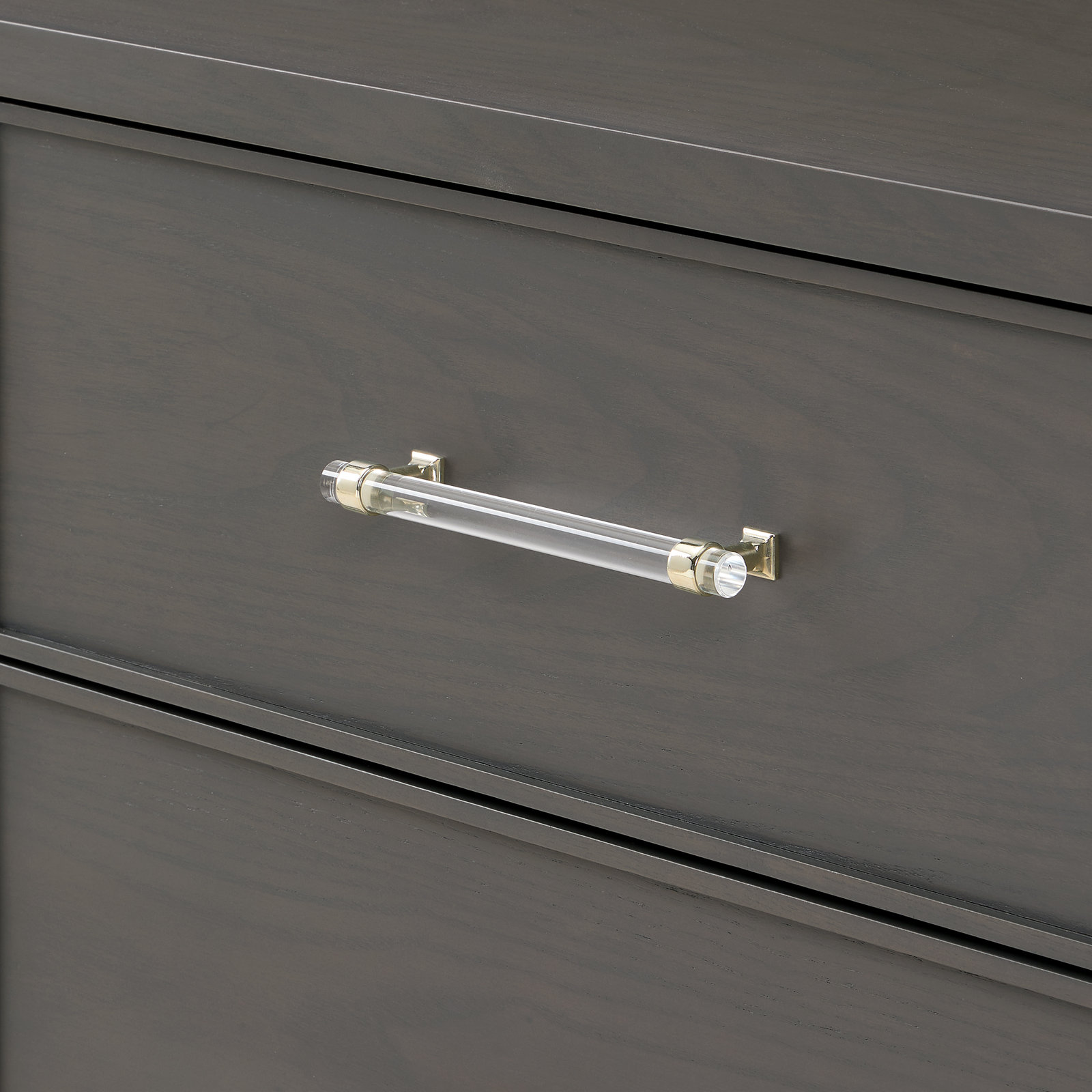 Vienna 6-Drawer Dresser with Acrylic