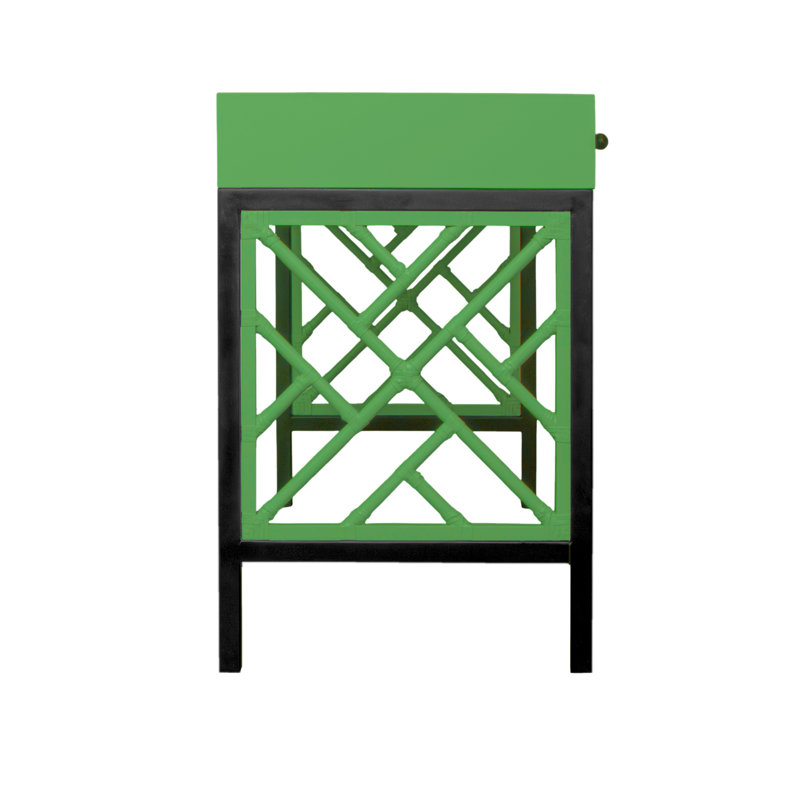 Chippendale Writing Desk, Bright Green