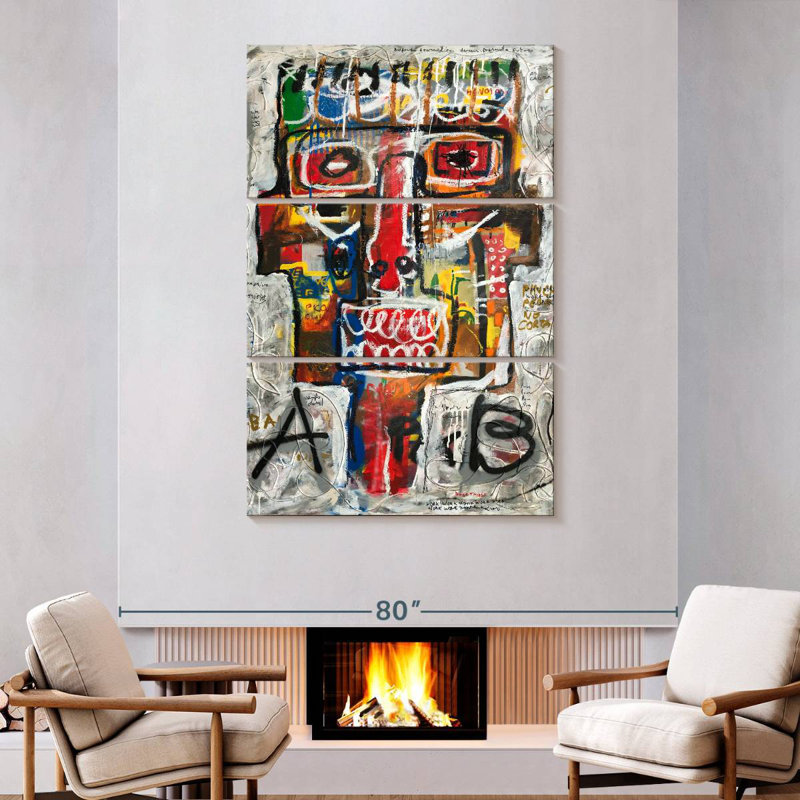 Avery A B Testing, 74" H x 48" W