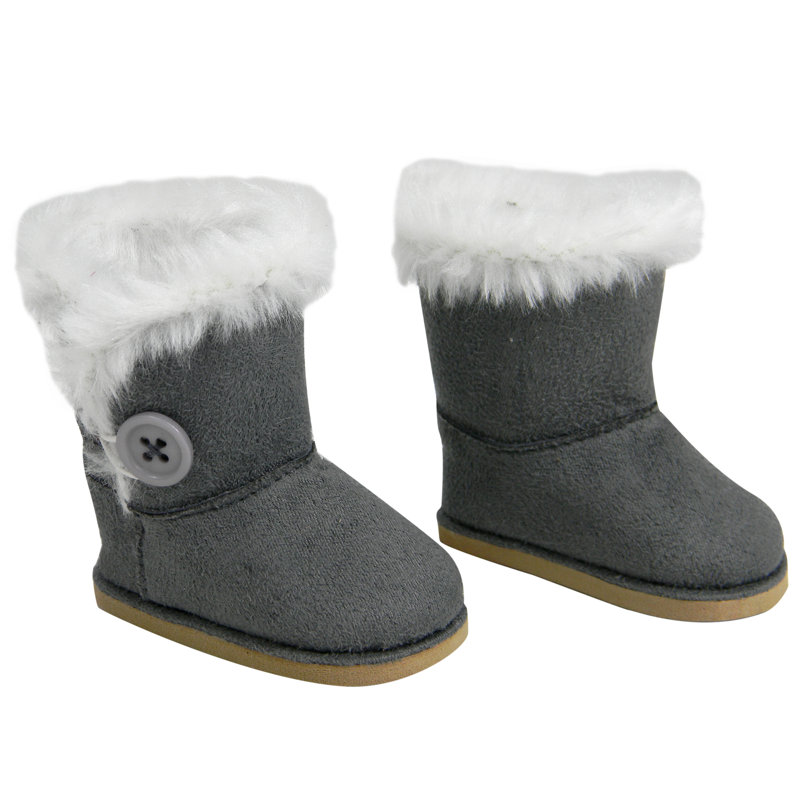 Doll Button Ewe Boot