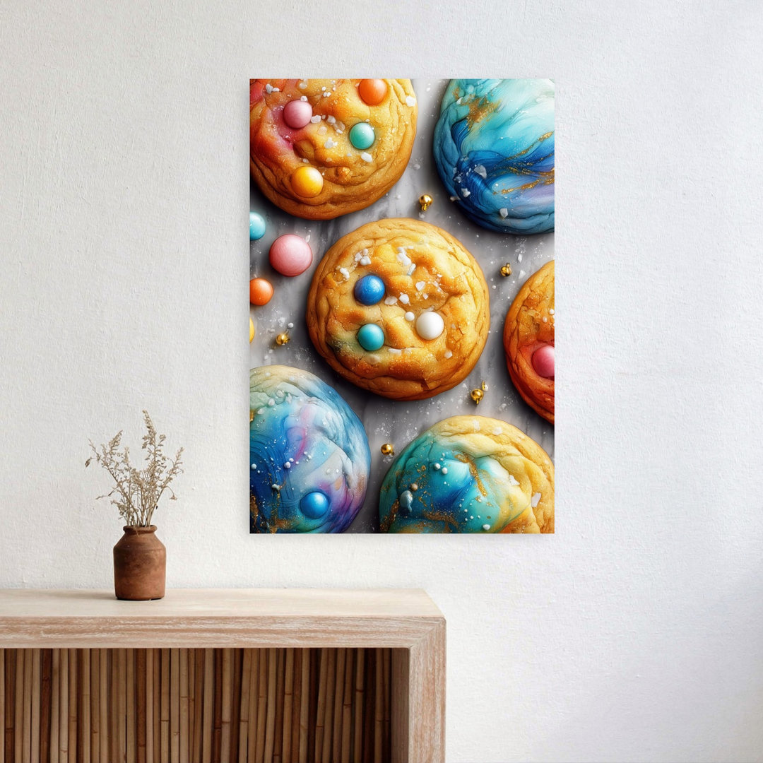 Colorful Dessert Treats Colorful Vibrant Whimsical Wall Art Print