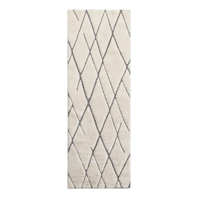 Tureka Hand-Knotted Wool Geometric Area Rug 