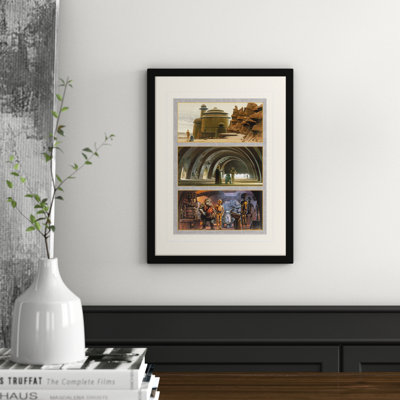 Arrival At Jabba's Palace Framed Graphic Art Print Framed by Star Wars - Single Picture Frame Print