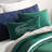 Lacoste Croc Decorative Throw Pillow, 100% Cotton Brushed Twill Accent Pillow, Modern Casual Home Decor Pillow with Iconic Crocodile Design, OEKO-TEX Certified, Gray, 16"x24"-124551269-125022010