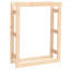 80cm W Solid Wood Log Rack-92590558
