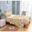 Cream and Yellow Floral Tulips Sheet Set-1467991787