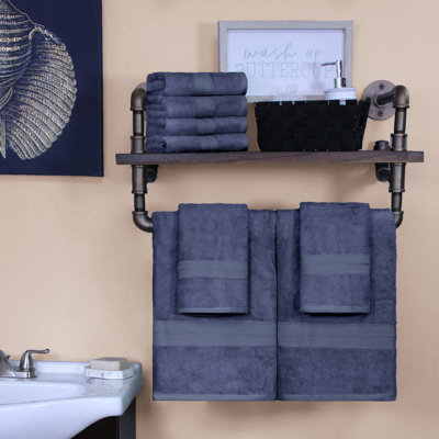 Scholz 8-Piece Cotton Blend Towel Set