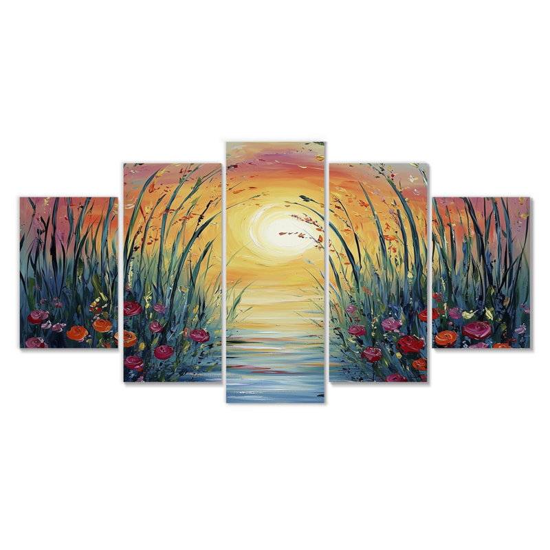 Worthing - Bamboo Wall Art - Ensemble de décorations murales traditionnelles