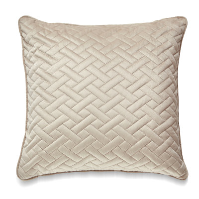 Coussin décoratif en microsuède à chevrons LOS AGENLES