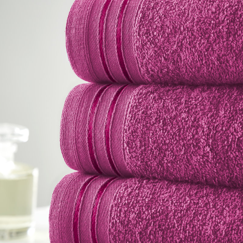 4pk Wilsford Bath Sheet 75x135, Pink