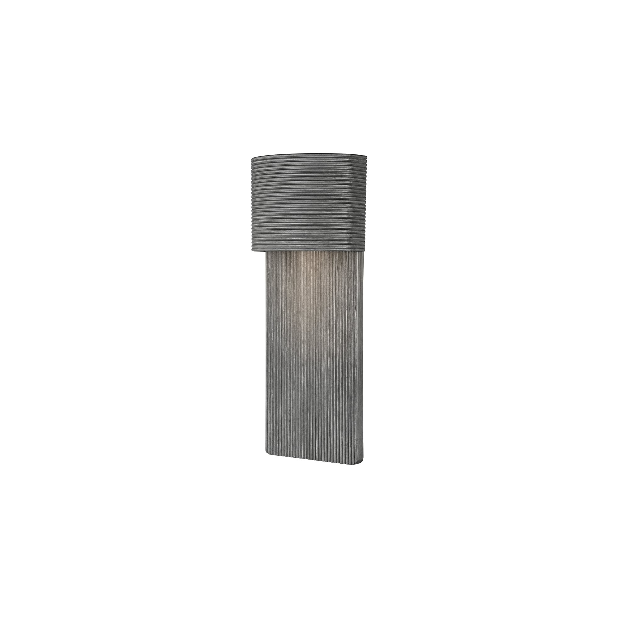 Tempe 1 Light Wall Sconce, 17" H x 6.75" W x 3.5" D, Graphite