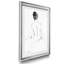 Silhouette S croquis I - Cadre photo, reproduction d'art sur papier-203939059-203939062