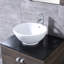 Ensemble de meuble-lavabo simple 24 po avec miroir Alderic