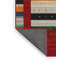 Tapis contemporain gris / rouge / vert-1990927587