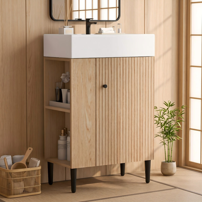 Meuble-lavabo avec dessus Hemington, Wood