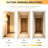 Full Body Mirror, LED Full-Length Mirror - Floor Standing And Wall Mounted Vanity Mirror With Adjustable Light-416606684
