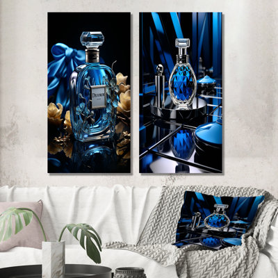 «Fashion Blue Perfume Delight» - 2 pièces