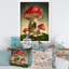 Fantasy Mushroom House - Peinture sur toile-67390877-67390878
