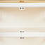 9-Tier Foldable Rectangular Freestanding Shoe Cabinet With Wheels-922529257