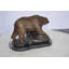 Statue de mère et bébé ours en bronze - Taille: L 11 po x l 8 po x H 6 po.