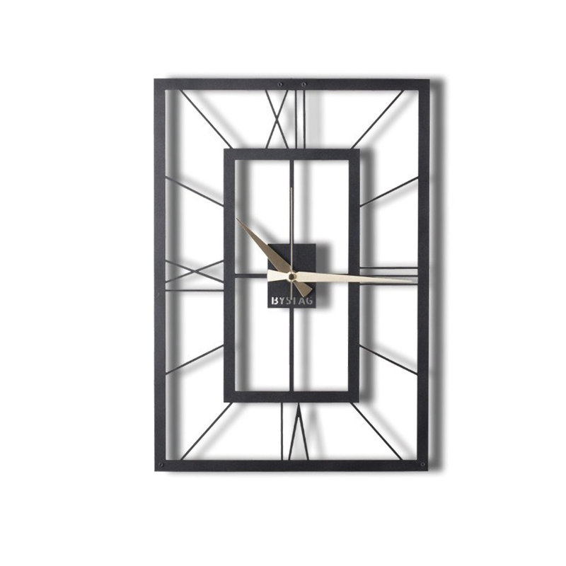 Vesperina Wall Clock, 49cm H x 34.5cm W x 0.2cm D