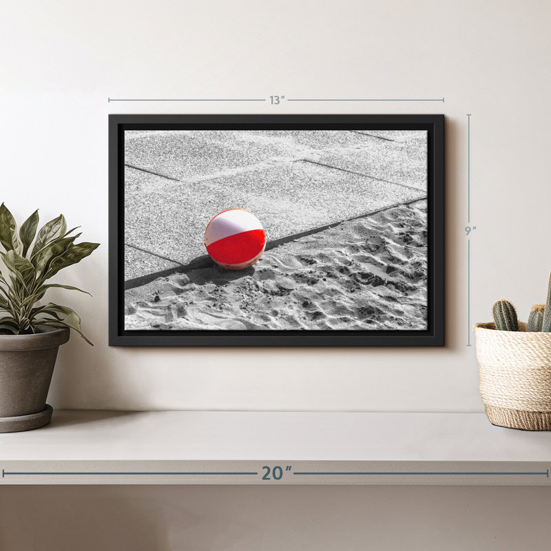 «Summer Beach Ball Pop Art», H 9 po x l 13 po