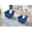 Ensemble de 2 chaises en velours Latonya-10633573