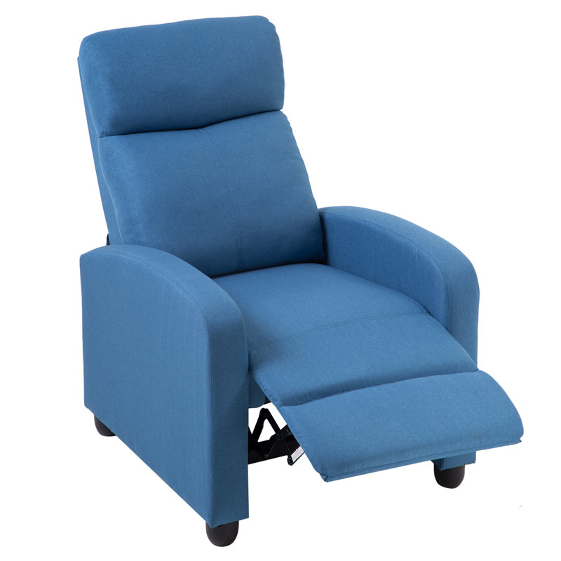 Fauteuil inclinable inclinable et confortable de 26,99 po avec dossier réglable pour salon, chambre à coucher et cinéma maison Jex