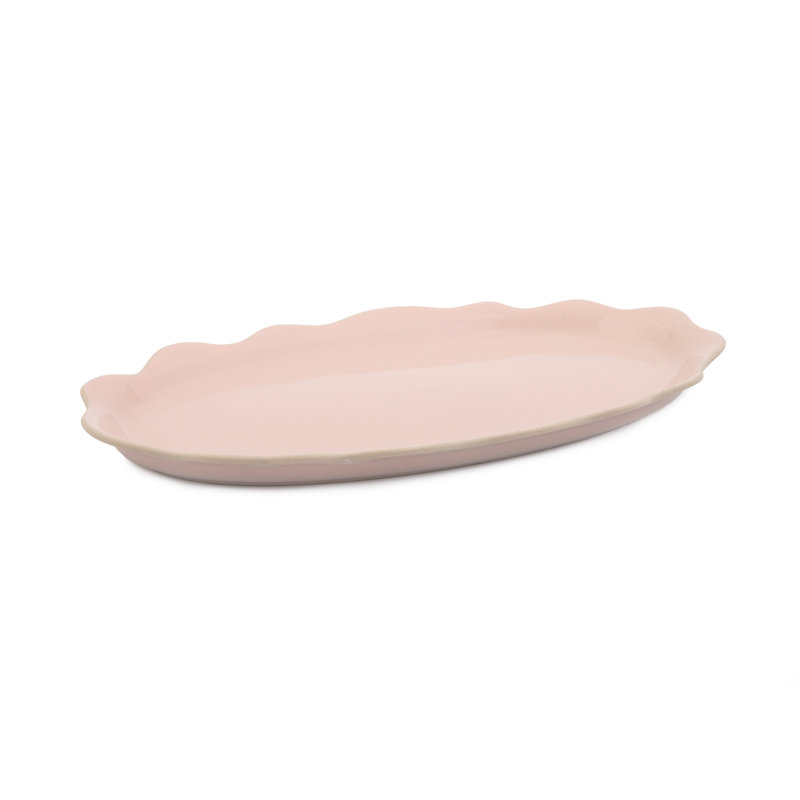 Jamie Oliver Big Love Pass-Me Platter, Stoneware, 35x20cm, Pink
