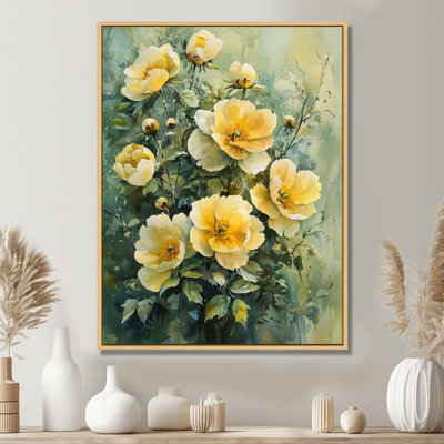 «Velvet Peony Unflod In The Meadow», reproduction sur toile
