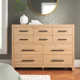 Modica 10-Drawer Solid Wood Dresser
