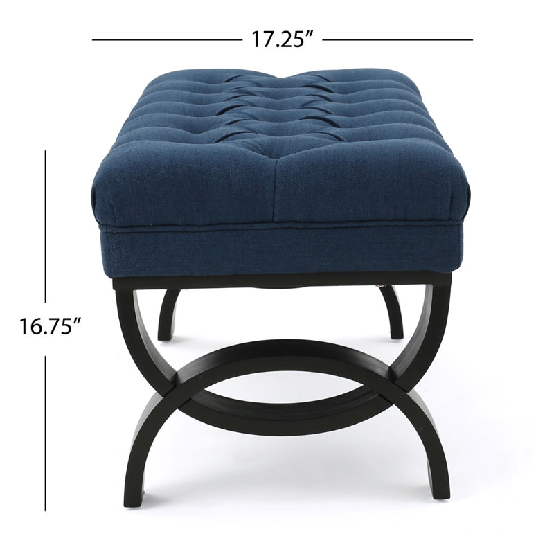 Banc de 41 po de largeur, Navy Blue, Marine