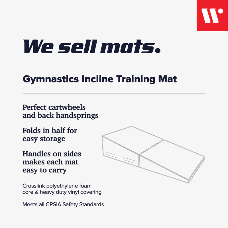 Folding Incline Mat Large-Plus Multi-Color 84"X36"X16"
