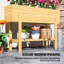 Wood Raised Garden Bed-433448837