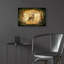 Art mural en verre acrylique «Welcome Lodge Deer» par Lightbox Journal-100194340